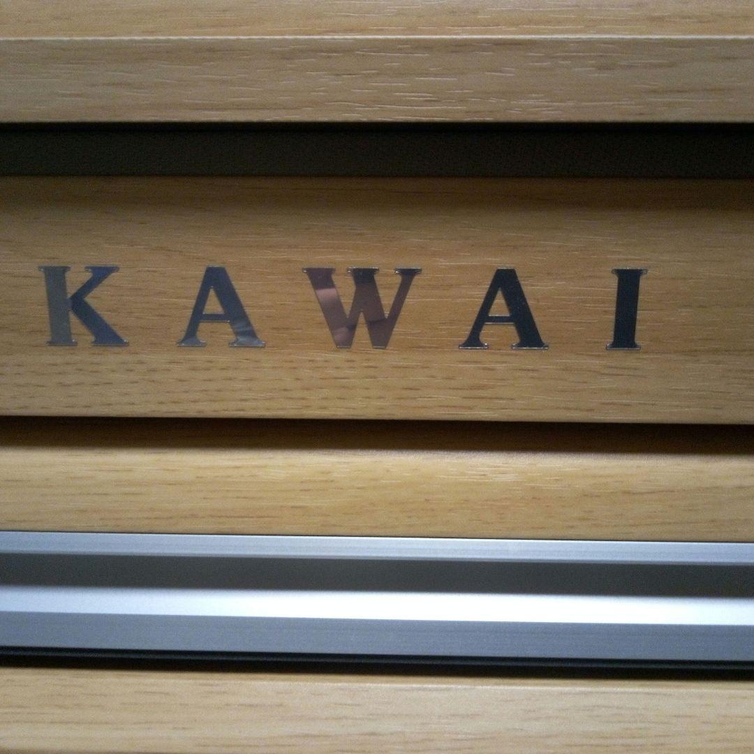まめままたん 送料込 CA49 22年製 電子ピアノ ライトオーク カワイ