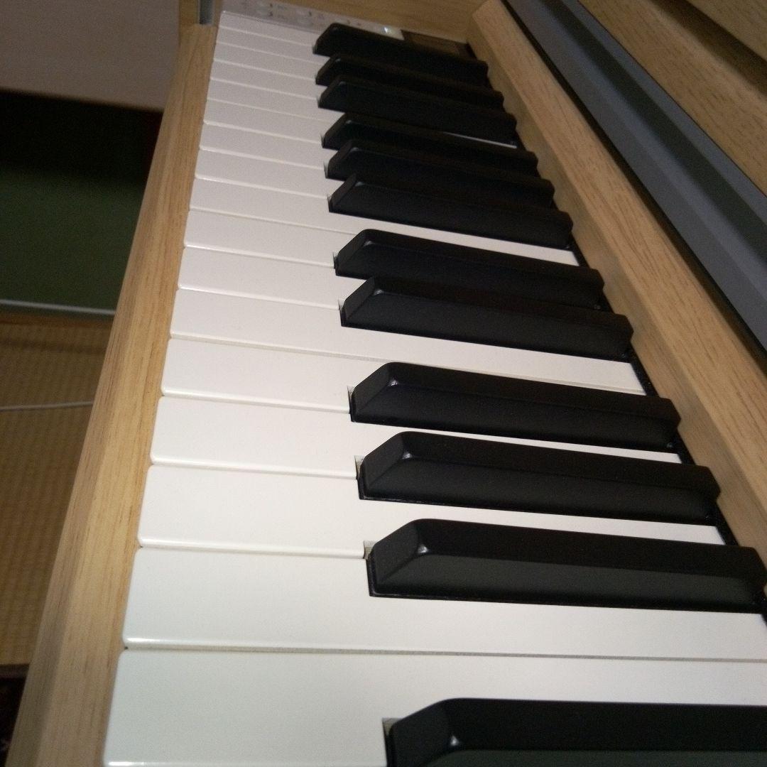 まめままたん 送料込 CA49 22年製 電子ピアノ ライトオーク カワイ