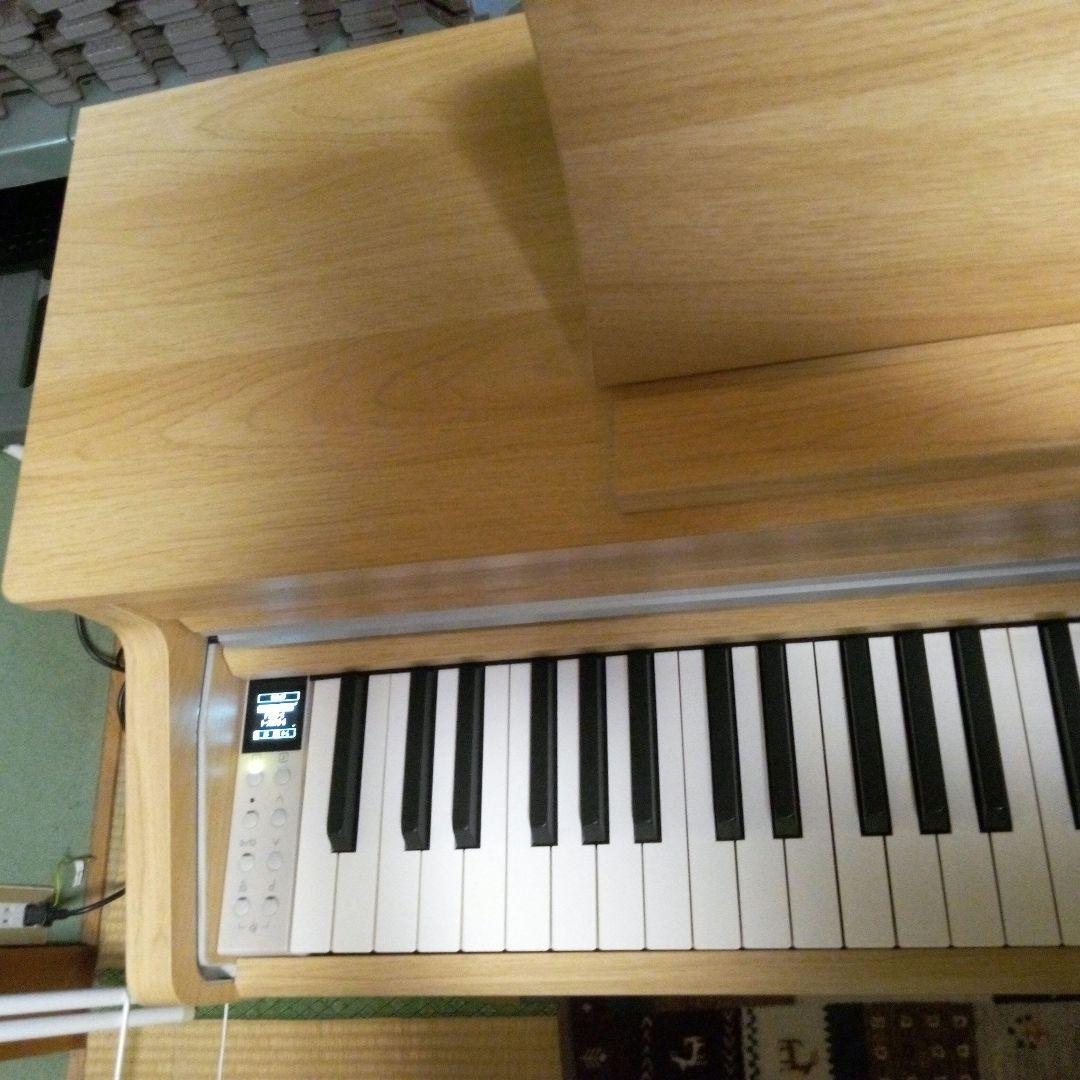 まめままたん 送料込 CA49 22年製 電子ピアノ ライトオーク カワイ