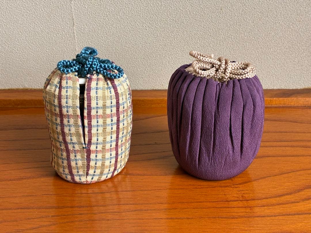 安倍安人　備前　茶入