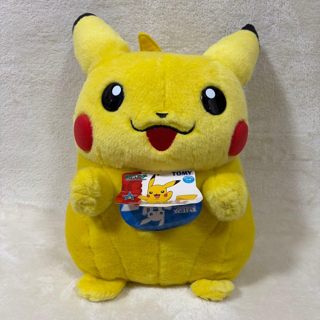 【当時物】ポケモン ピカチュウ 等身大 1/1 ぬいぐるみ 平成 美品 希少品