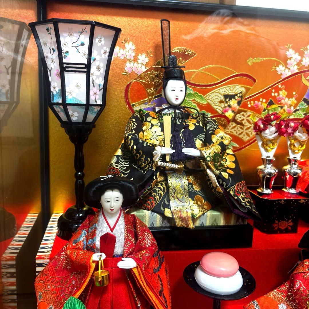 最終値下げ‼️東京久月　ひな祭り ひな人形　オルゴール付き