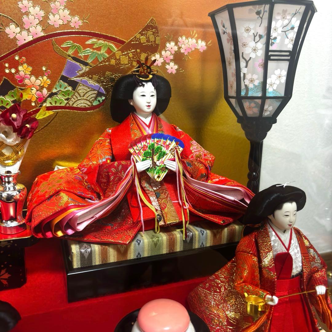 最終値下げ‼️東京久月　ひな祭り ひな人形　オルゴール付き
