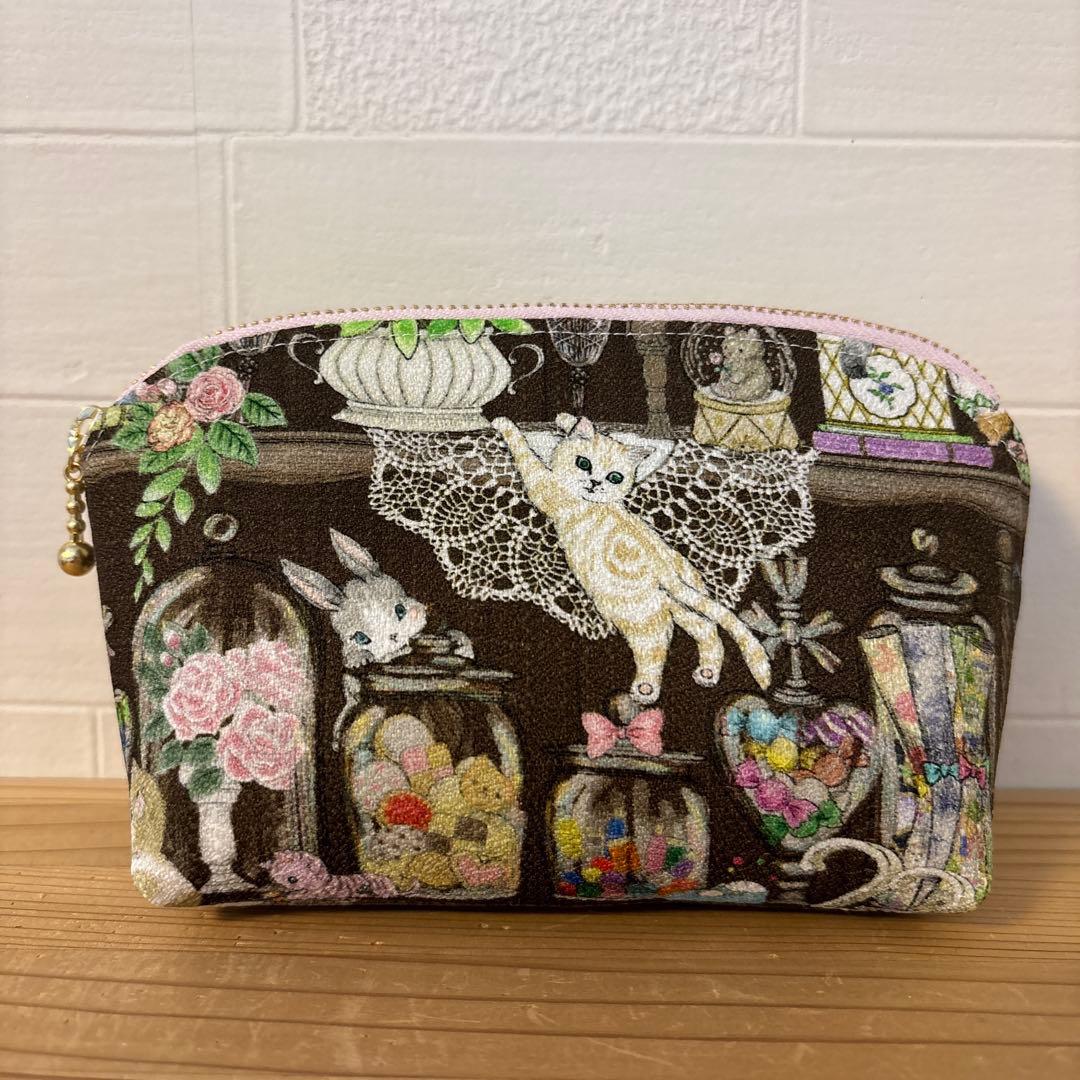 スペシャルセット　SALE 猫柄　巾着　パクパクポーチ　ハンドメイド