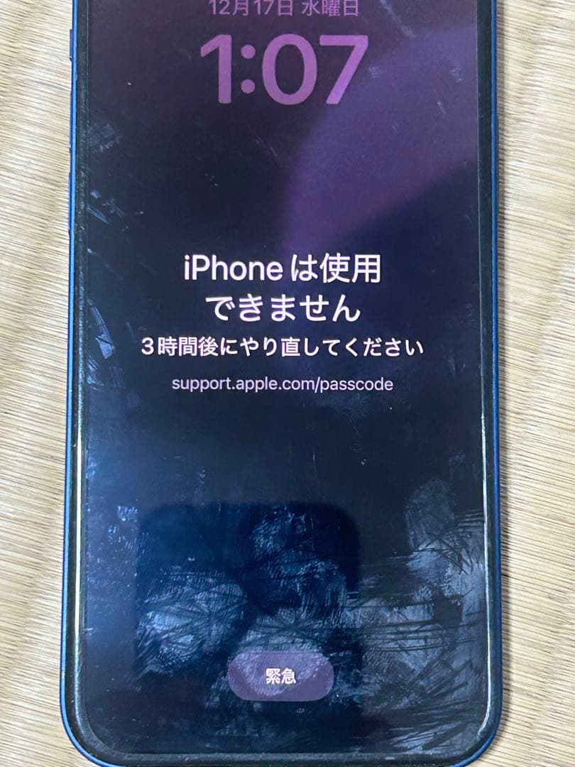 ジャンク機種名···iPhone 12