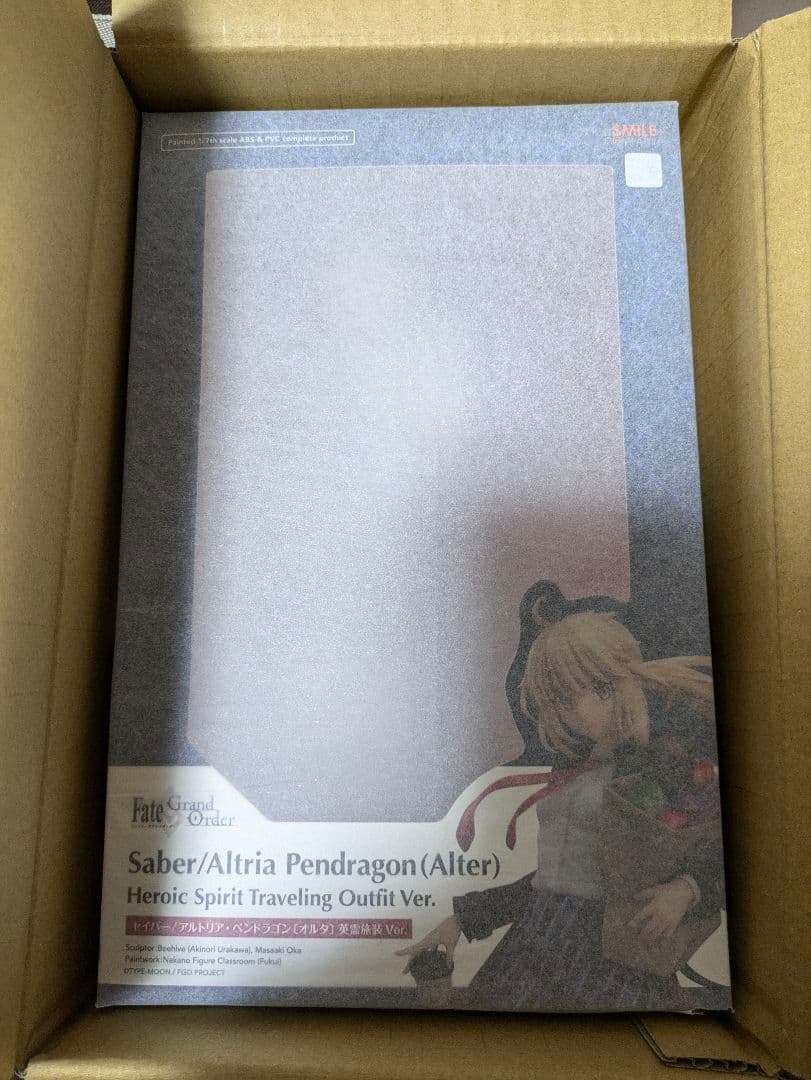 新品未開封　 セイバー　アルトリア・ペンドラゴン　オルタ 　英霊旅装　Ver.