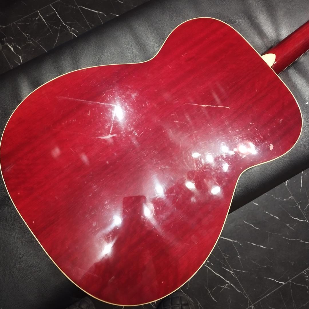 Morris　モーリス F-02RS　アコースティックギター　レッドサンバースト