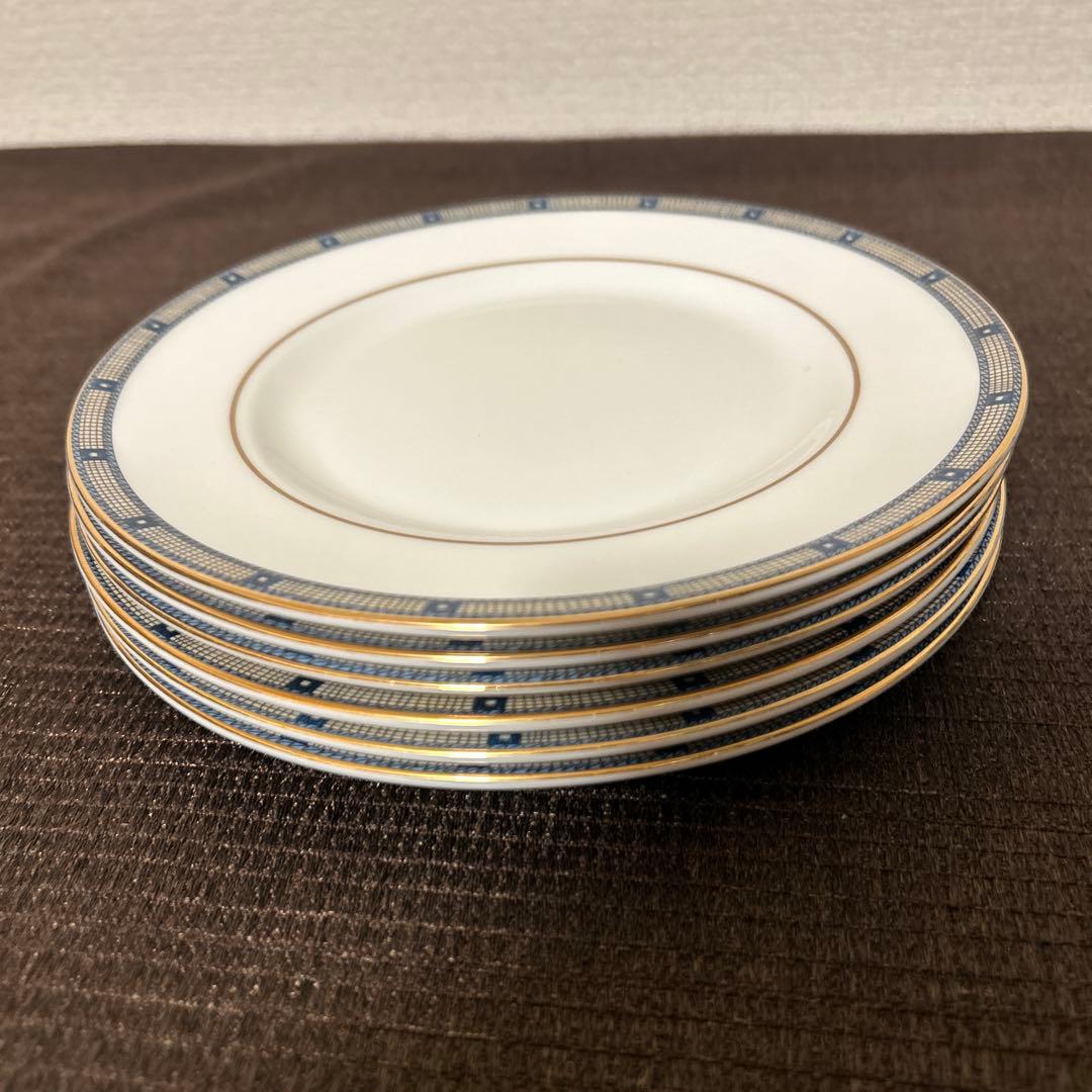 ウェッジウッド　サムライ　デザートプレート　17.5cm