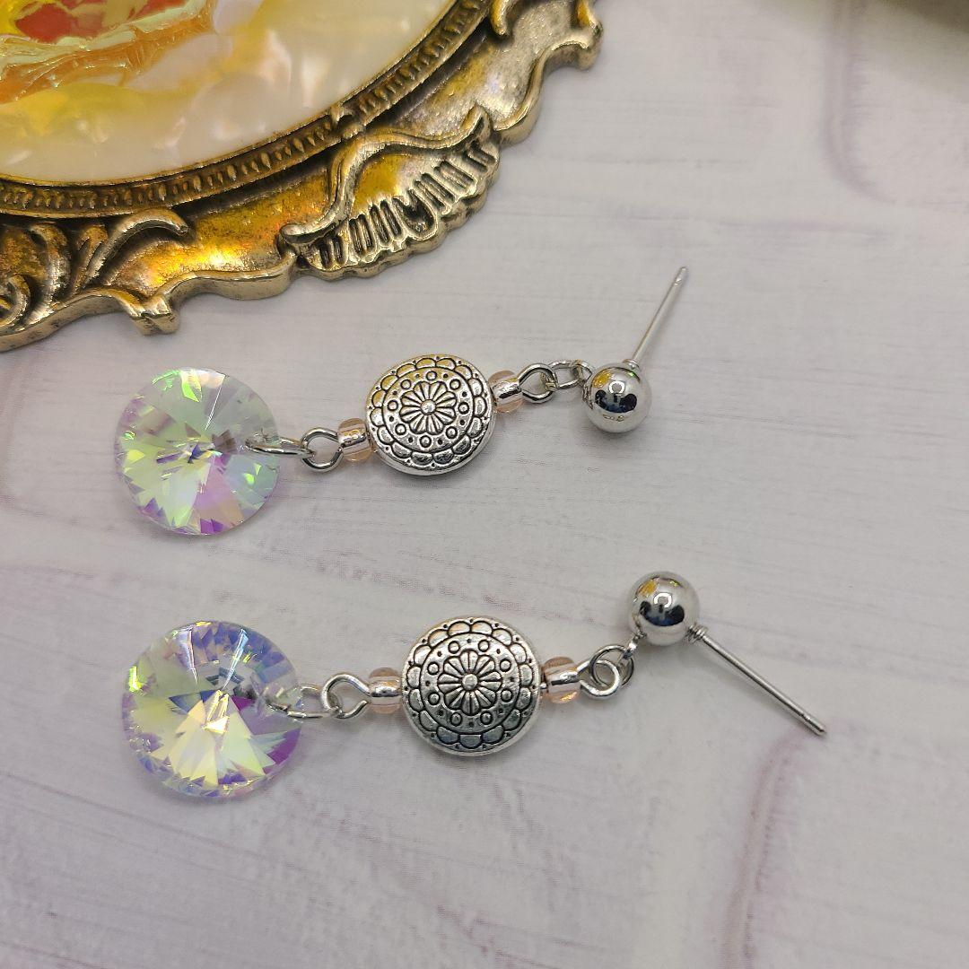 ハンドメイドピアス1751