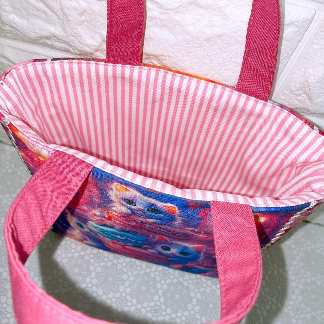 パネルポーチ＆ミニミニトート♡にゃんこ