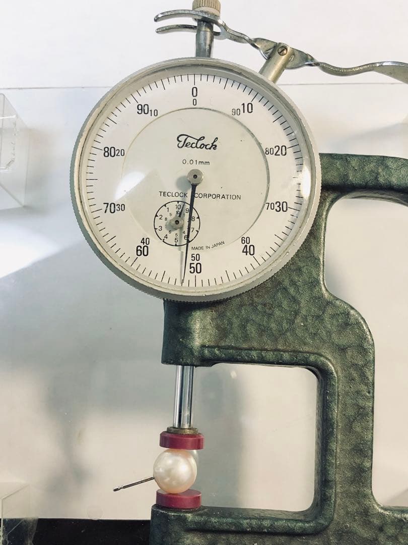 NO-915 k14WGアコヤ真珠パールピアス9.5〜9.6mm