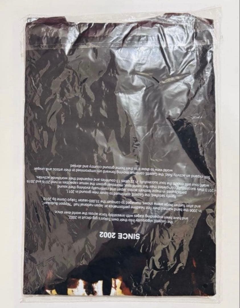 【新品未使用】the GazettE 18周年 DAY/6576 Tシャツ L
