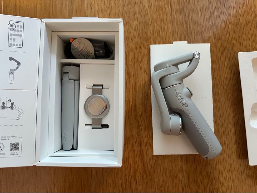 [美品] DJI OM 5 スマートフォンスタビライザー　サンセットグレー