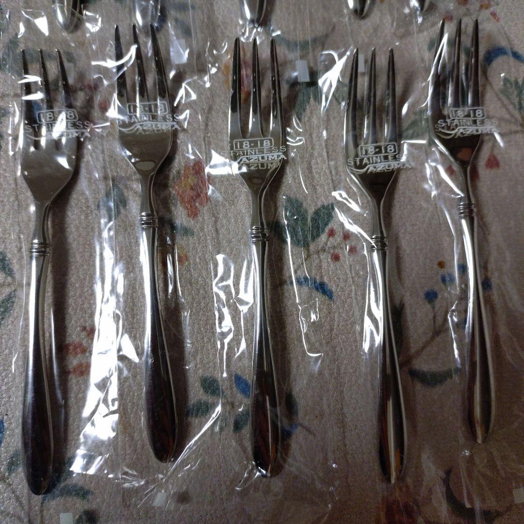 AZUMA　アズマ　ステンレス18-18　カトラリー12本セット