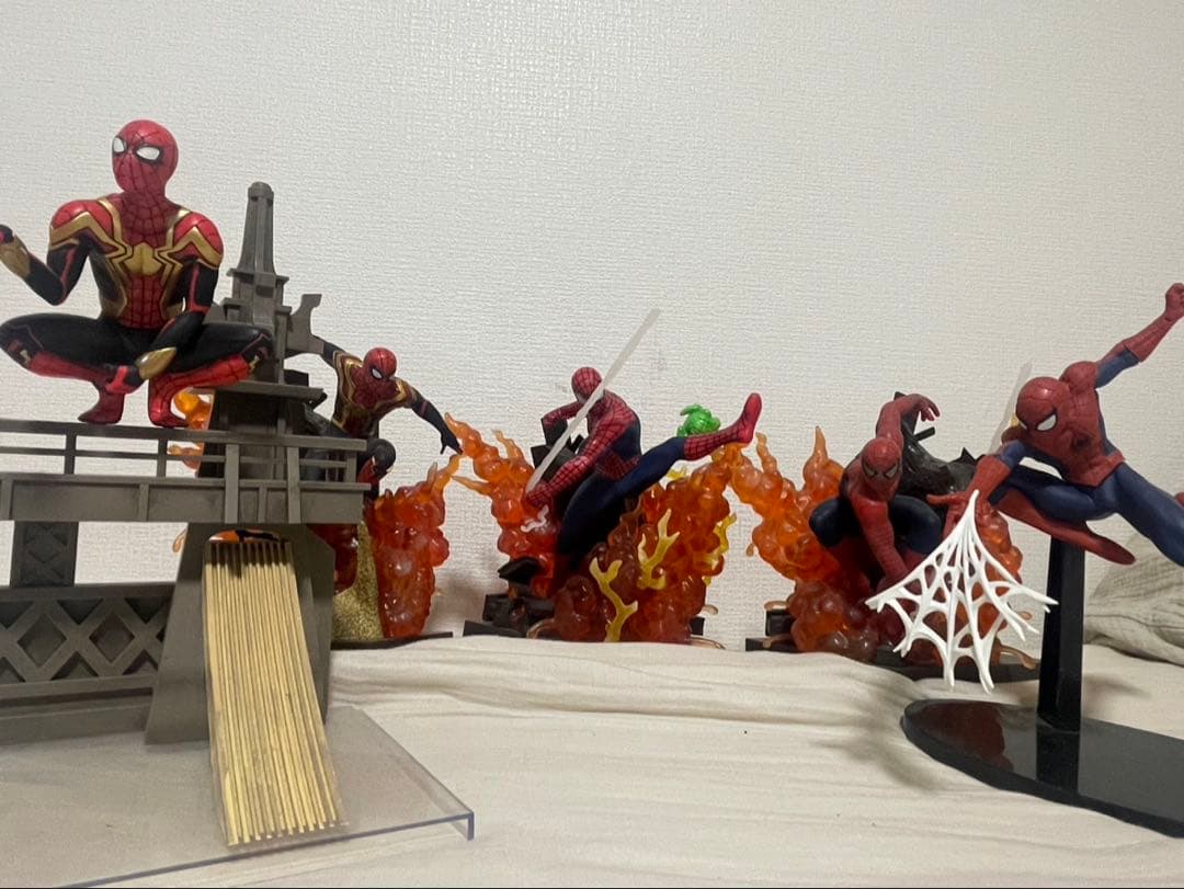 <MARVEL>スパイダーマン・ヴェノム・デッドプール フィギュアセット