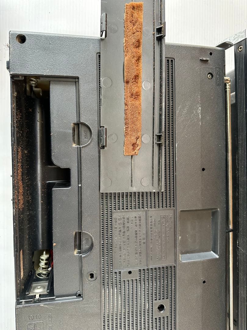 National ラジカセ RX-5105 昭和 レトロ(a41)