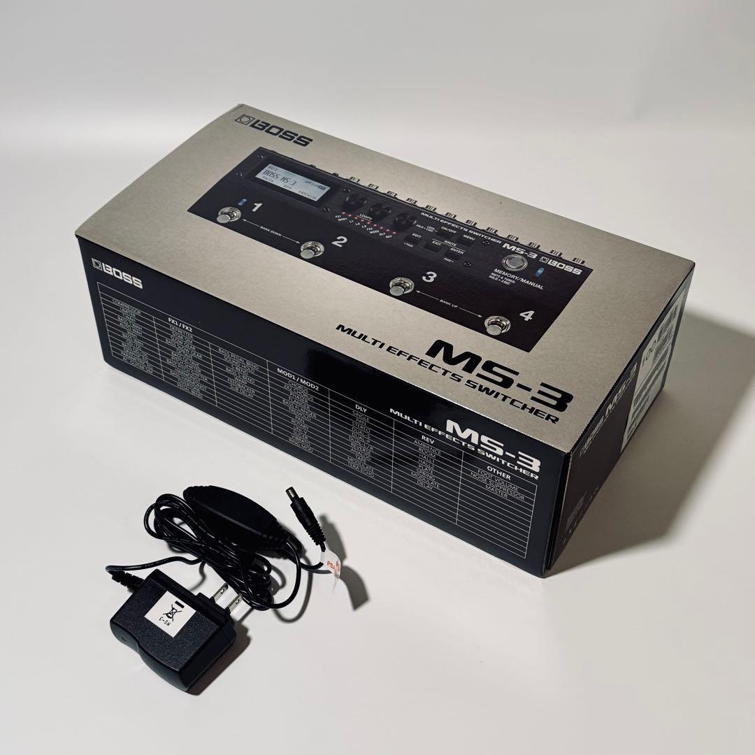 【動作確認済】BOSS MS-3 マルチエフェクトスイッチャー