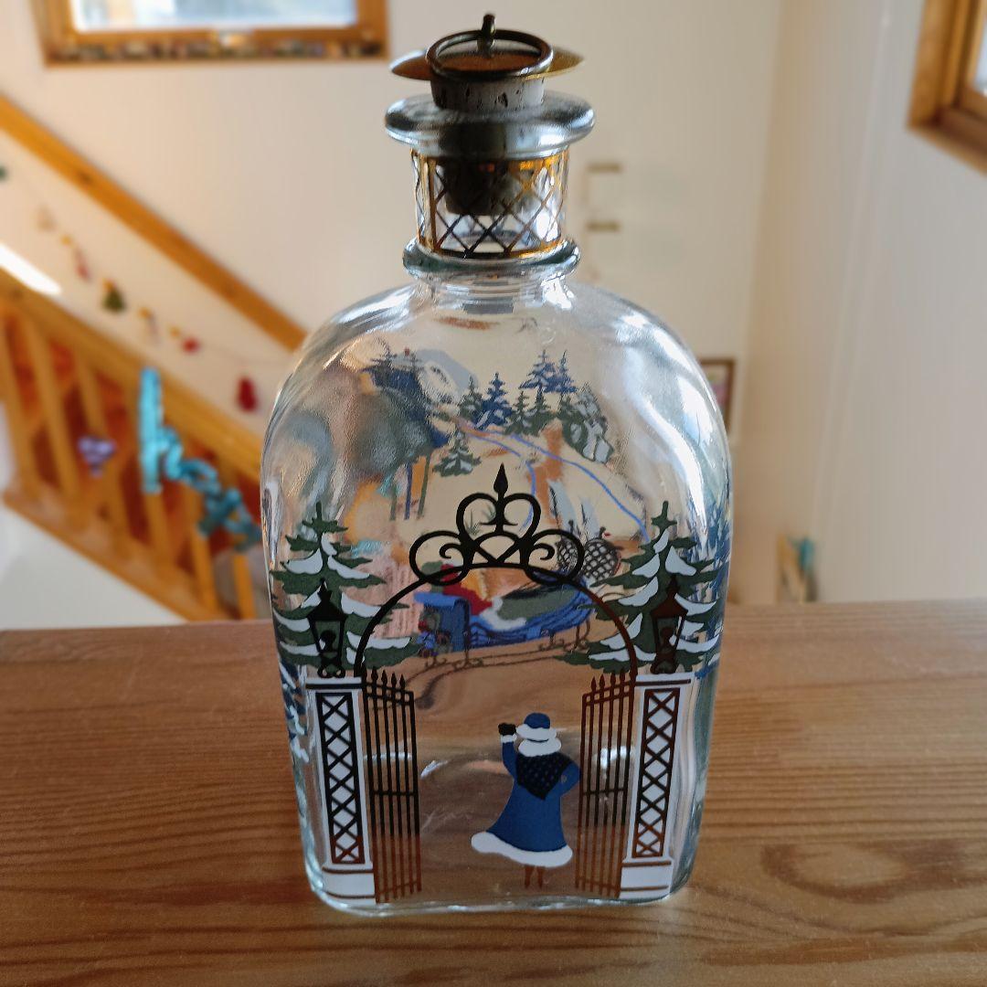 北欧ヴィンテージ　クリスマスボトル