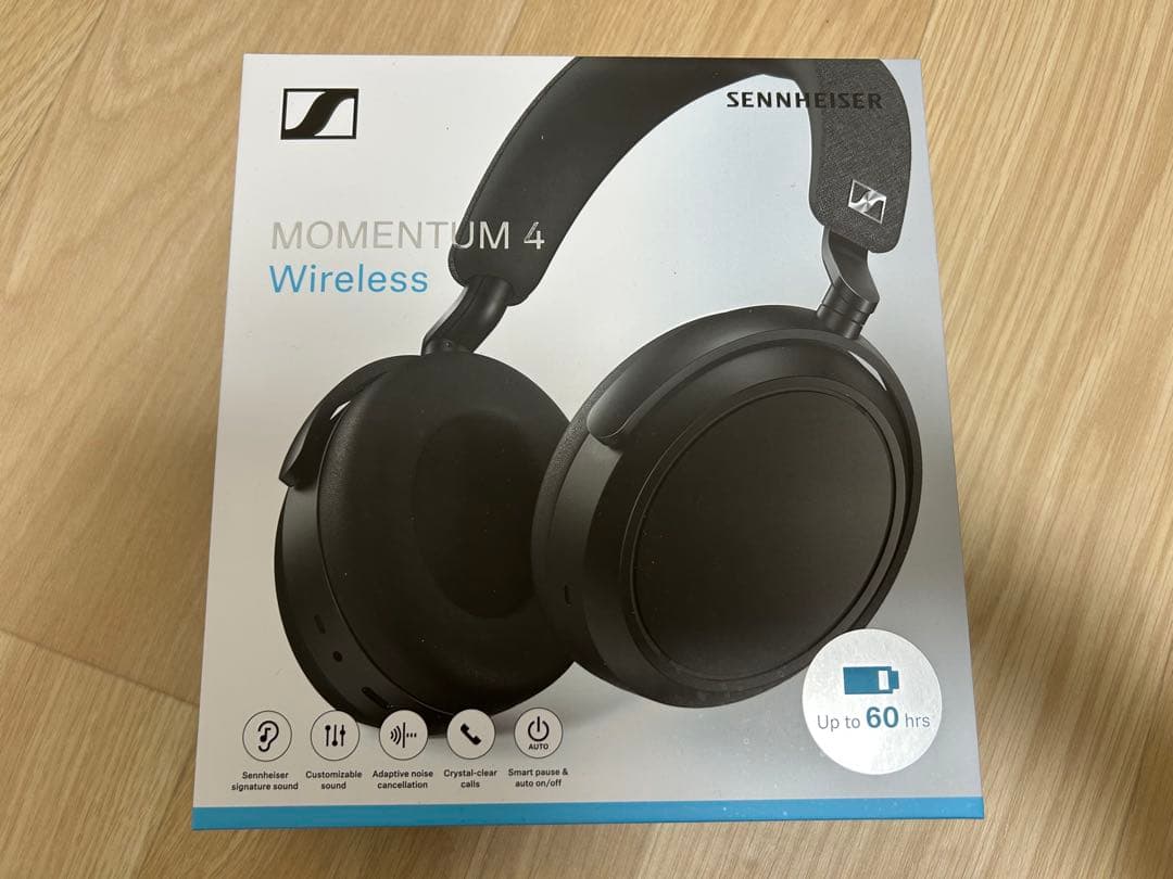 未使用　 Sennheiser MOMENTUM 4 Wireless ブラック