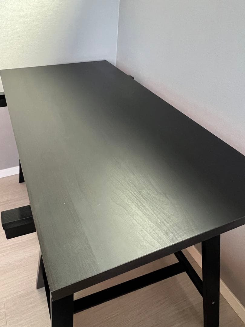 IKEA イケア ODDVALD オッドヴァルド　ブラック　2脚セット　テーブル