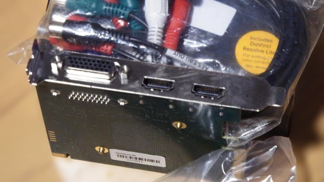 その他 Blackmagic Design Intensity Pro 4K