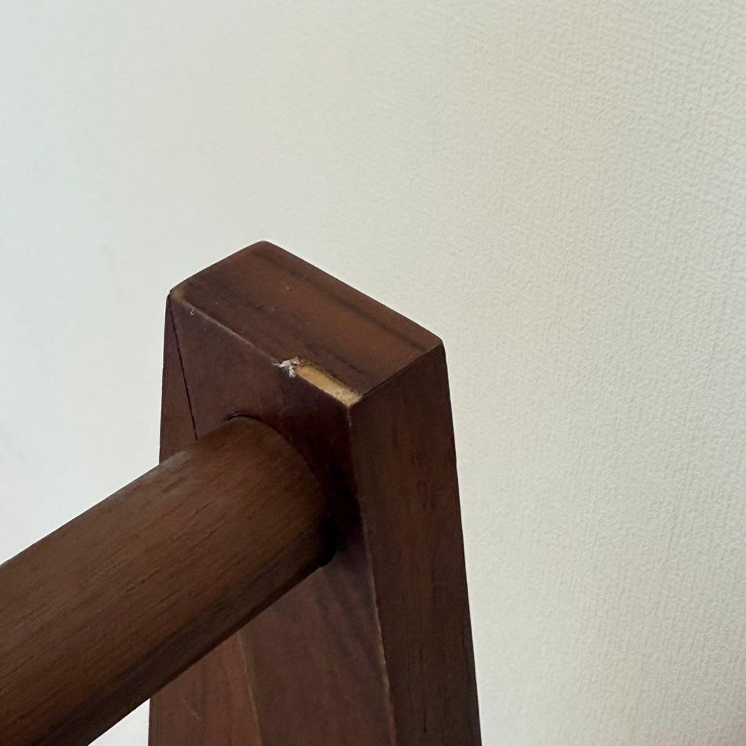 無印　コードハンガー　ウォールナット材