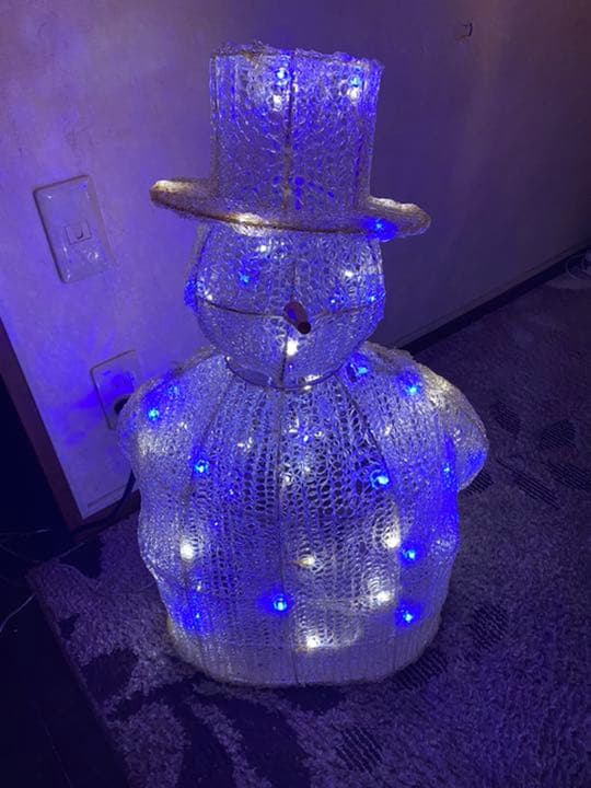 雪だるまライト