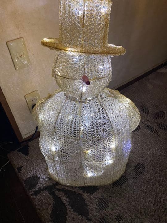 雪だるまライト