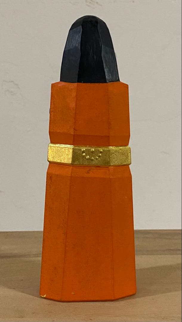 奈良一刀彫　「雛」大矢由造作　ヴィンテージ品　共箱付き　7号サイズ