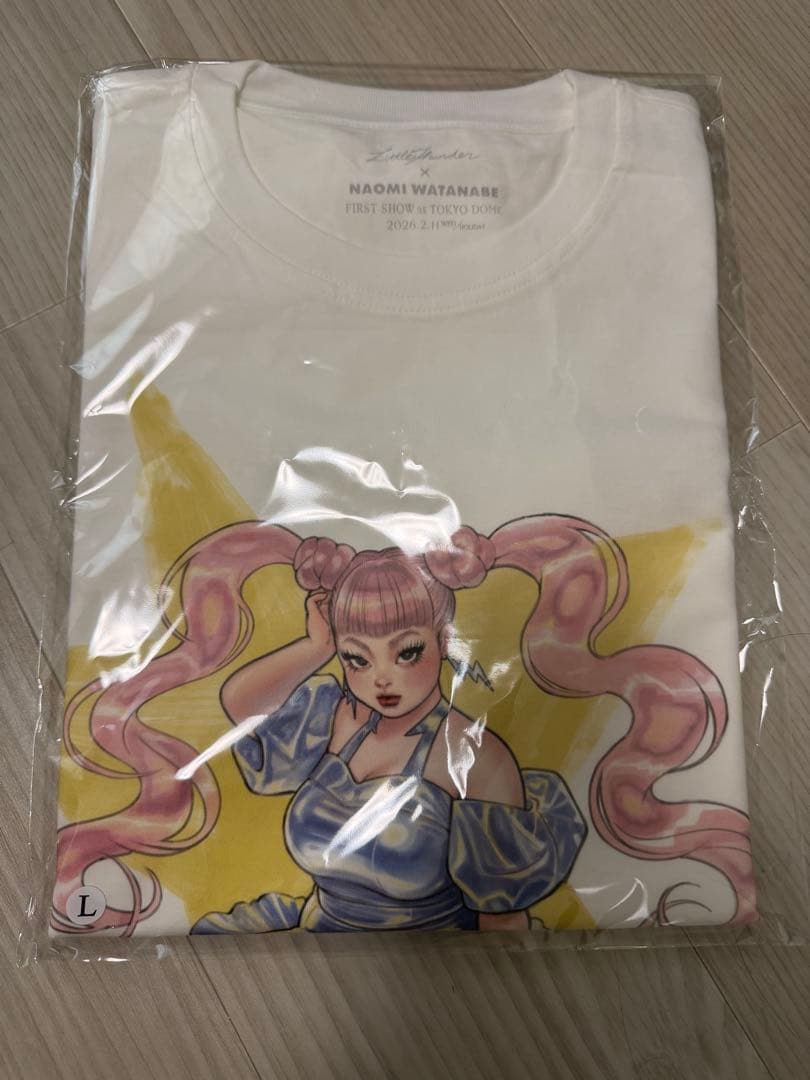 新品　渡辺直美　東京ドーム　TシャツNW×Little Thunder Lサイズ