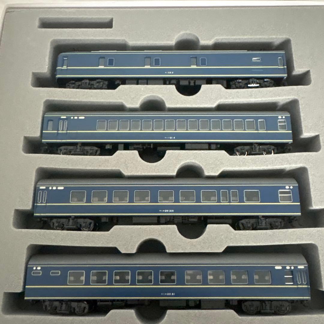 91、鉄道模型 特急ブルートレイン20系7両セット
