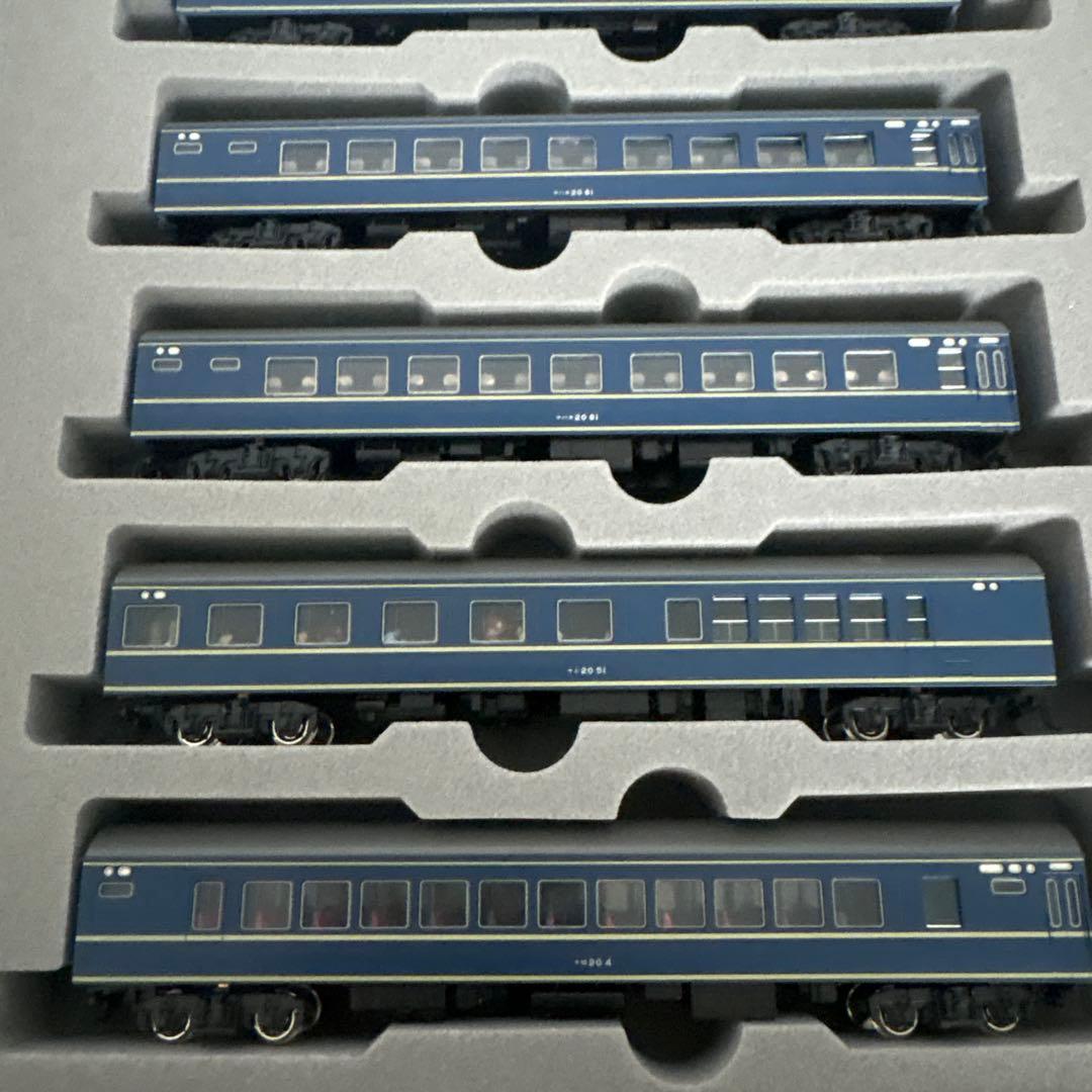 91、鉄道模型 特急ブルートレイン20系7両セット