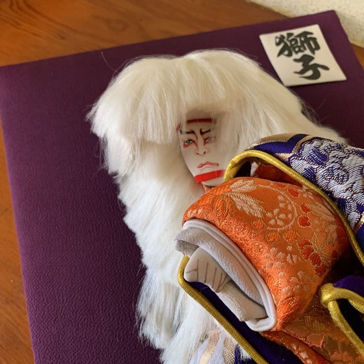 羽子板　獅子