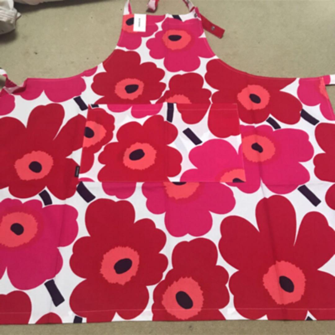 新品！marimekko★Pieni Unikko エプロン飯豊まりえ着用