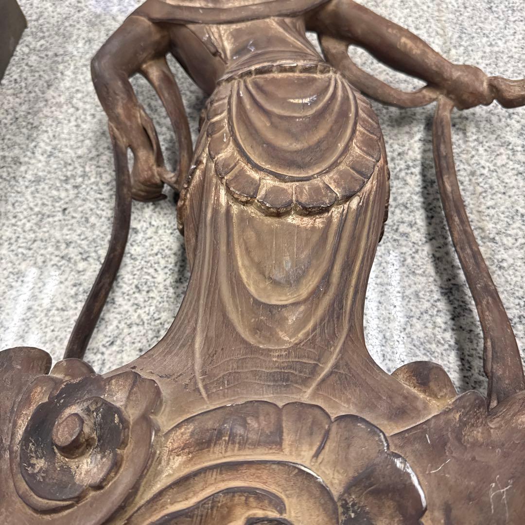 ★ 仏像風彫刻 仏像 アンティーク オブジェ 美術品 コレクション 格安