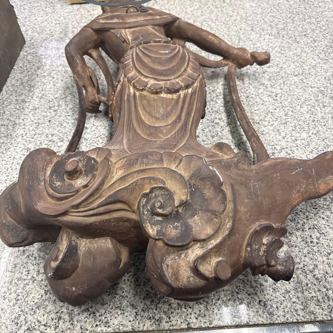 ★ 仏像風彫刻 仏像 アンティーク オブジェ 美術品 コレクション 格安