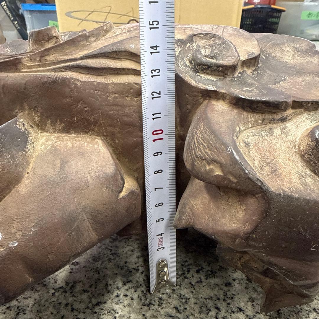 ★ 仏像風彫刻 仏像 アンティーク オブジェ 美術品 コレクション 格安