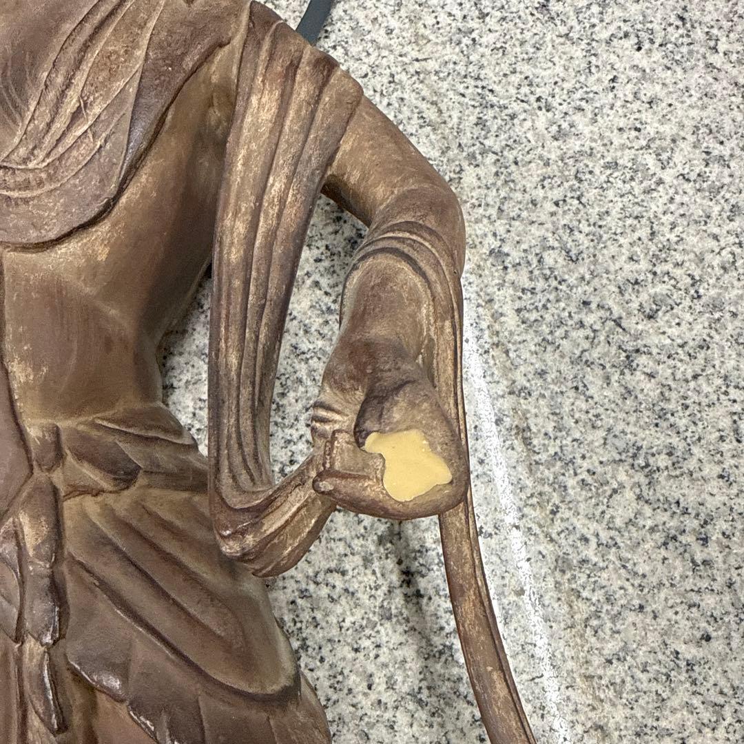 ★ 仏像風彫刻 仏像 アンティーク オブジェ 美術品 コレクション 格安