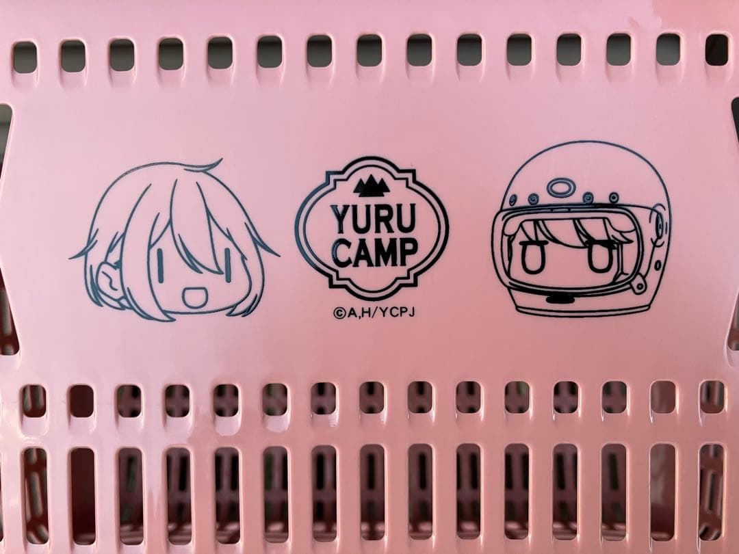 【匿名発送・未使用】ゆるキャン△ 買い物かご & 風呂桶 ※なでしこオマケ付き