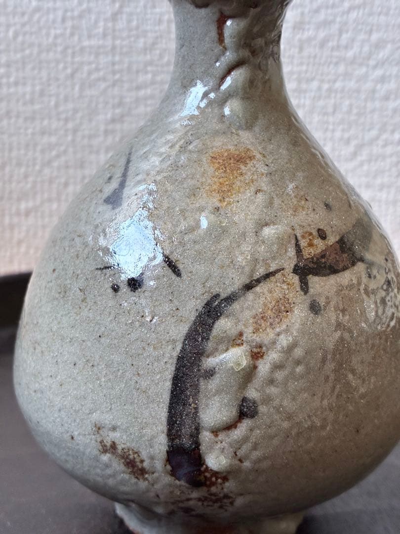 竹花正弘　絵唐津　徳利