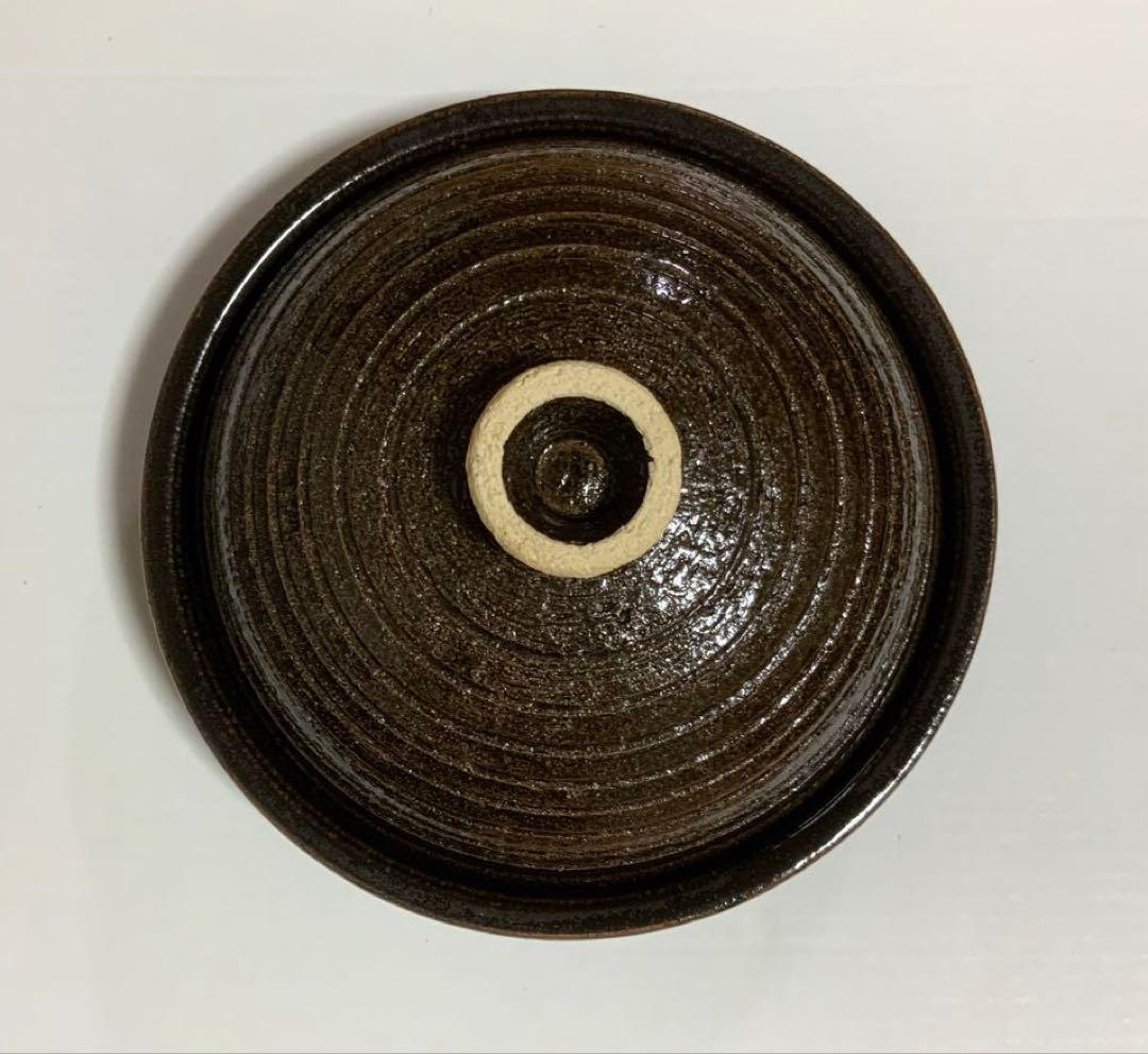 長谷園　陶珍菜　アメ釉