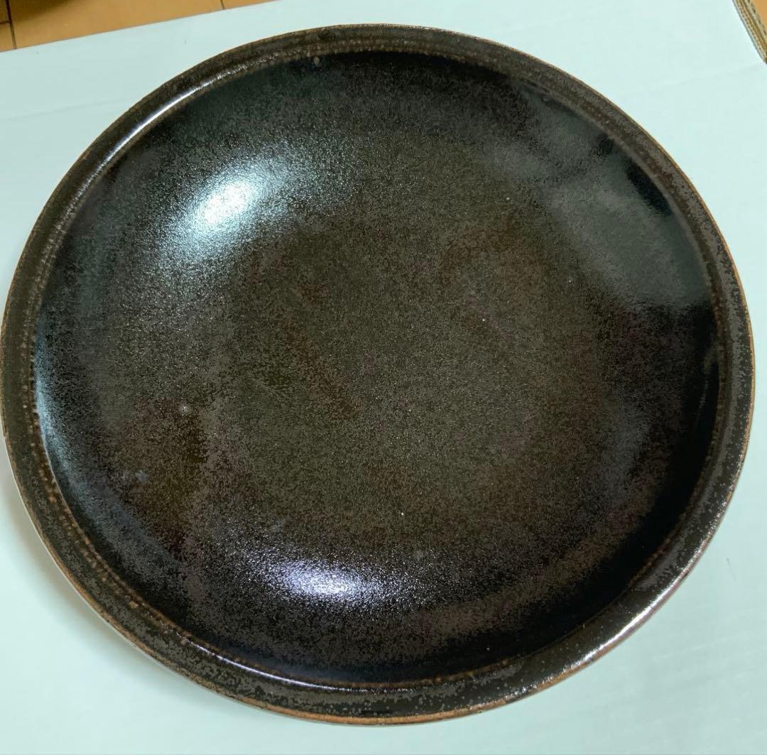 長谷園　陶珍菜　アメ釉