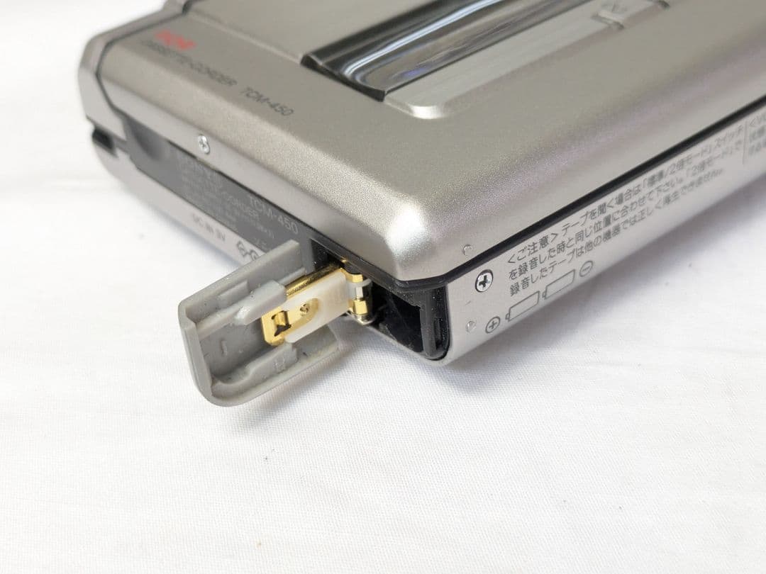 #1786☆ SONY カセットレコーダー TCM-450　カセットプレイヤー