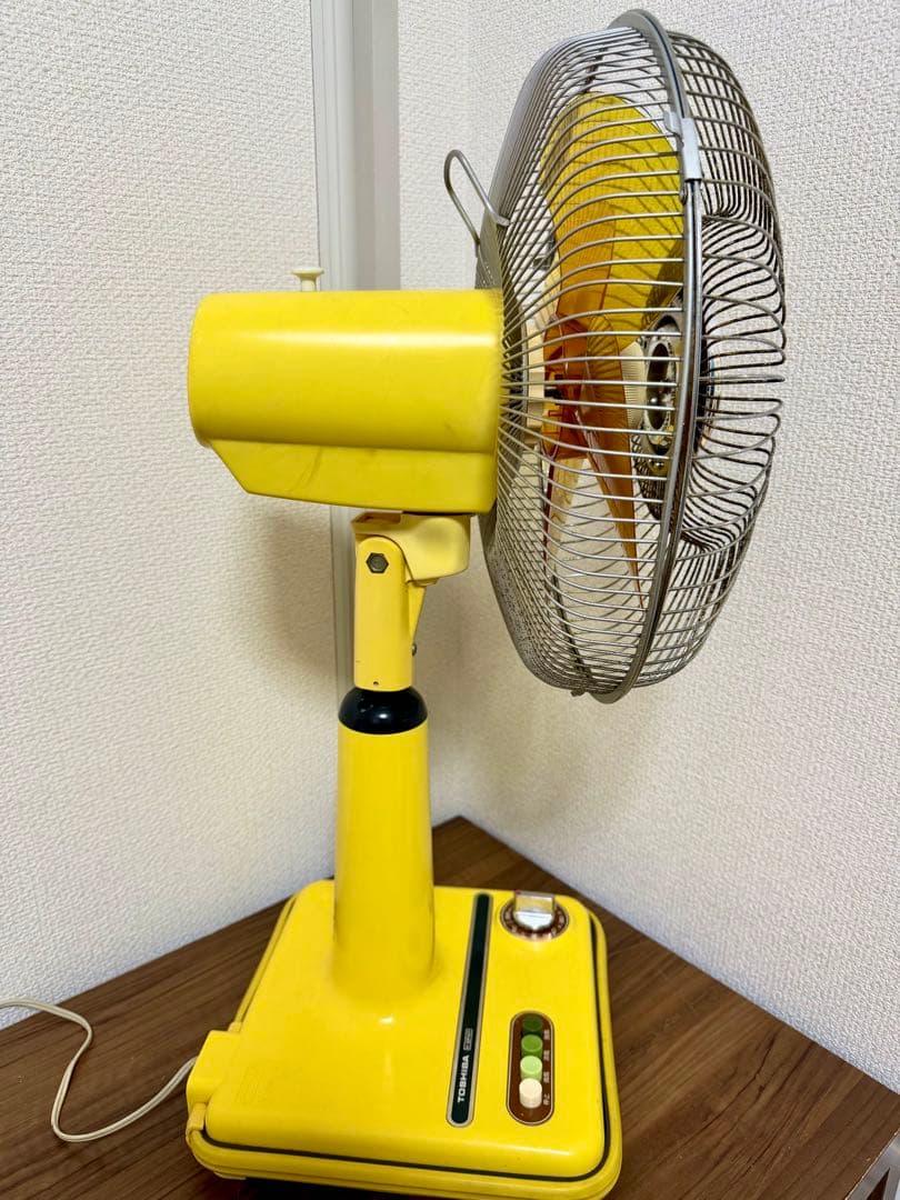 【レア】TOSHIBA 東芝 昭和レトロ　アンティーク　扇風機　H-30P40Y