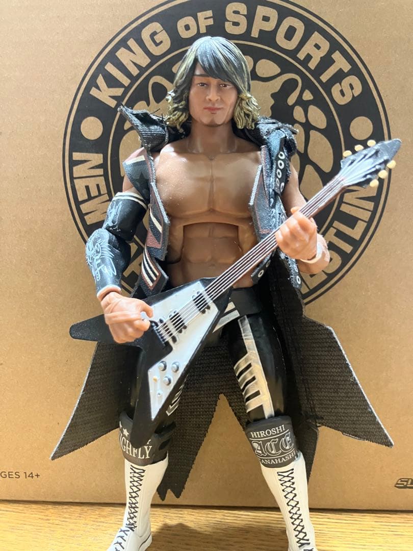新日本プロレス　棚橋弘至　フィギュア　Hiroshi Tanahashi