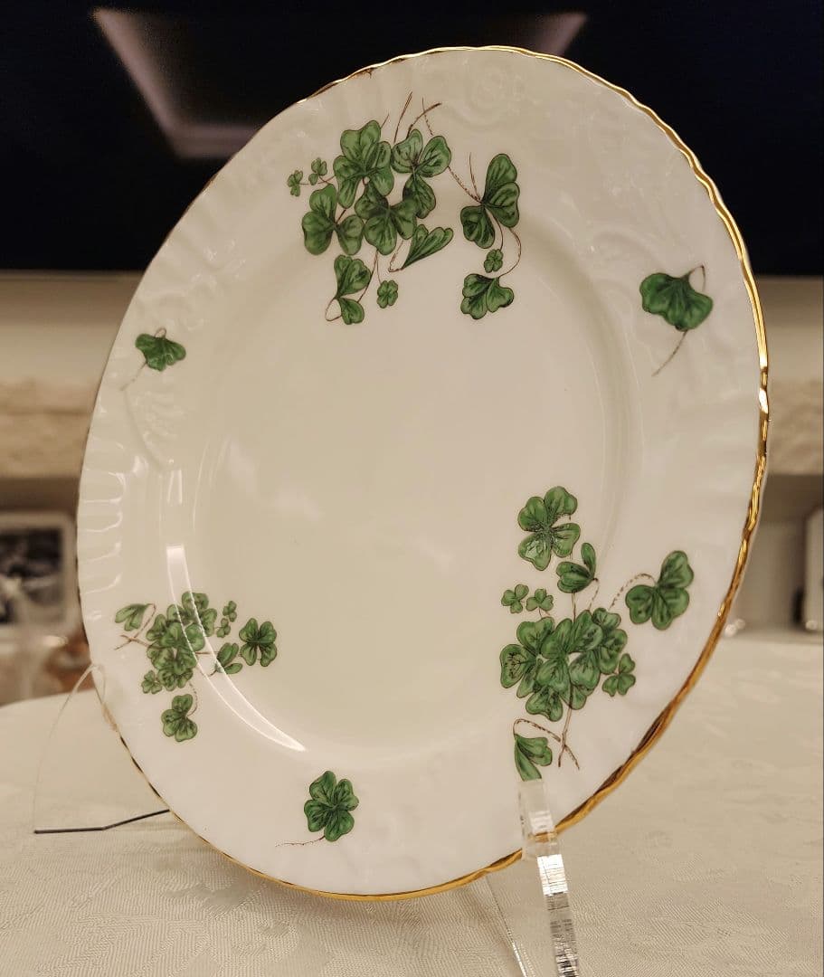 ハマースレイ ① シャムロック プレートスクロールエンボス