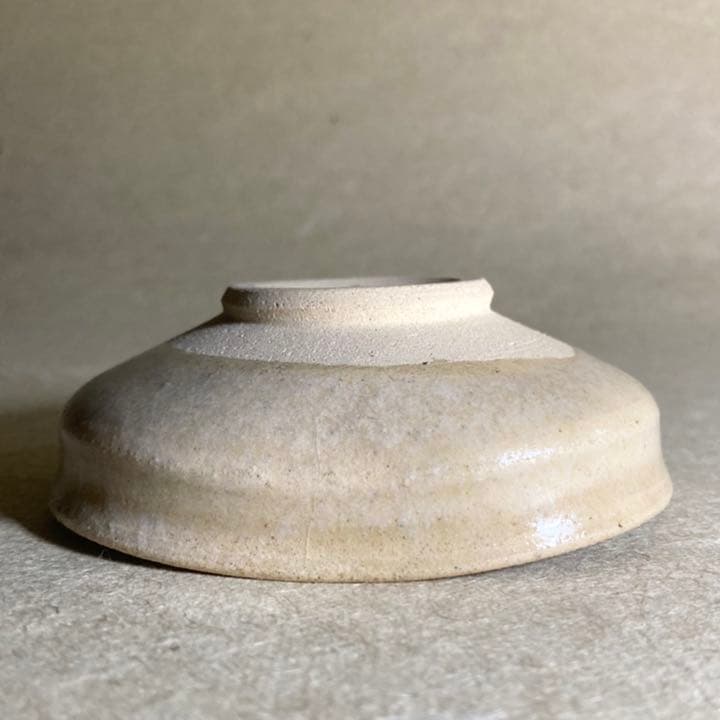 唐津山瀬馬盥沓形ぐい呑　唐津焼　ぐい呑　焼き物　陶器　酒器　陶芸