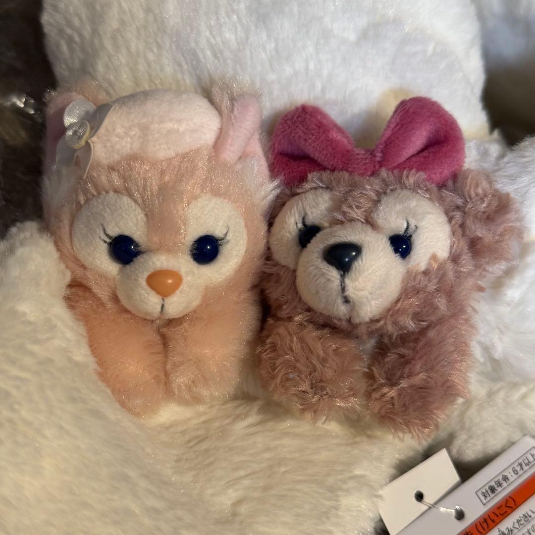 ディズニーシー　ダッフィー&フレンズぬいぐるみ付きマフラー