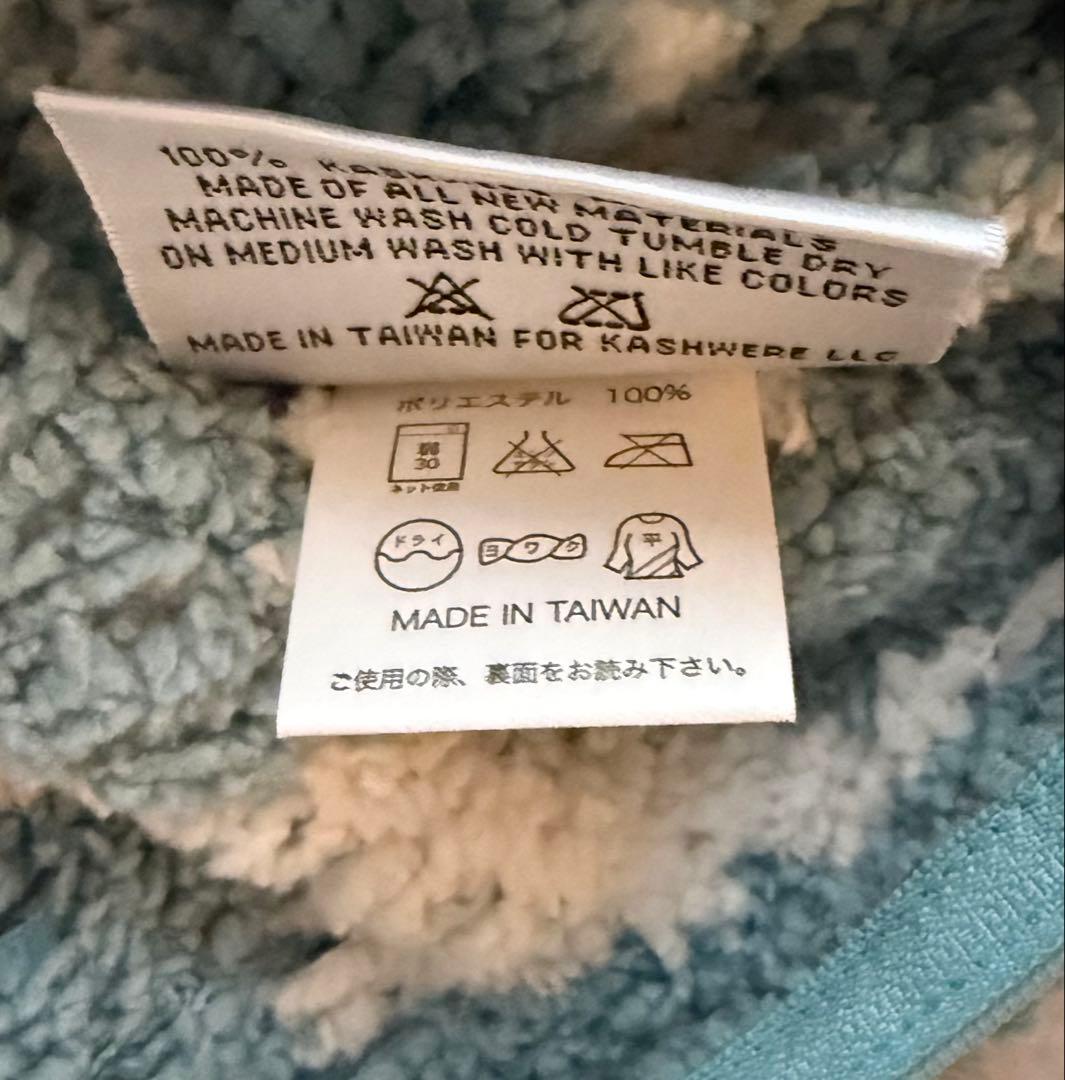 【未使用に近い】kashwere カシウェア　クッションカバー
