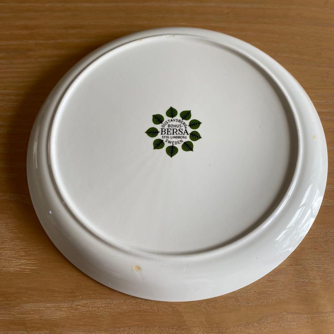 グスタフスベリ ベルサ ヴィンテージプレート　18cm 希少